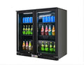 Vitlife Two Hinge Door Backbar Cooler - VBBD238H