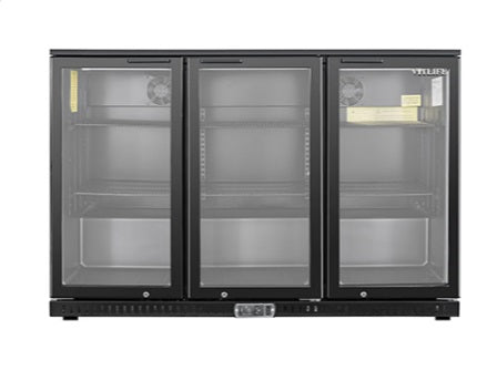 Vitlife Three Hinge Door Backbar Cooler - VBBT338H