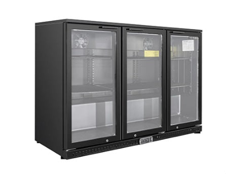 Vitlife Three Hinge Door Backbar Cooler - VBBT338H