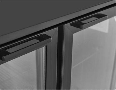 Vitlife Three Hinge Door Backbar Cooler - VBBT338H
