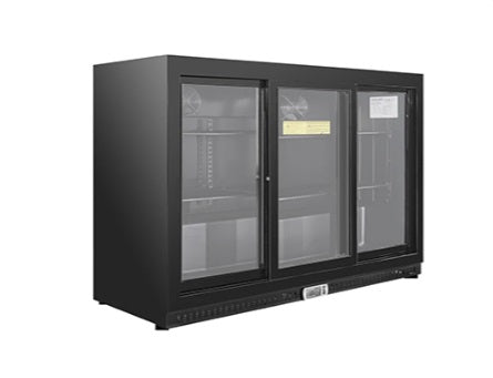 Vitlife Three Sliding Door Backbar Cooler - VBBT338S