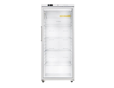 Vitlife Upright Ventilated Freezer - Glass Door - VBF400VGW