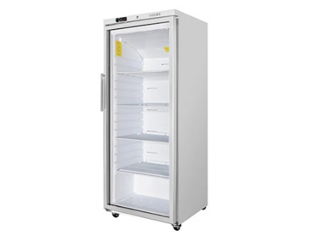 Vitlife Upright Ventilated Freezer - Glass Door - VBF400VGW