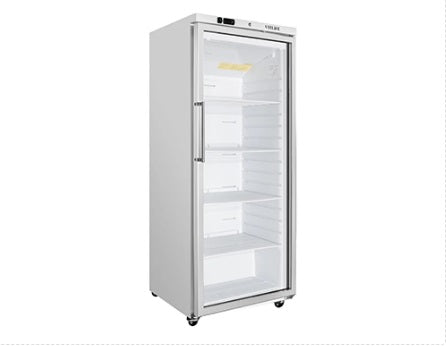 Vitlife Upright Ventilated Freezer - Glass Door - VBF400VGW