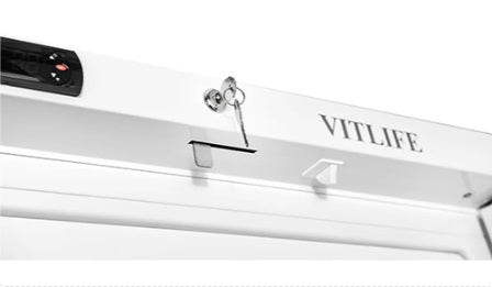 Vitlife Upright Ventilated Freezer - Solid Door - VBF400VW