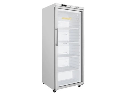 Vitlife Upright Ventilated Freezer - Glass Door - VBF600VGW