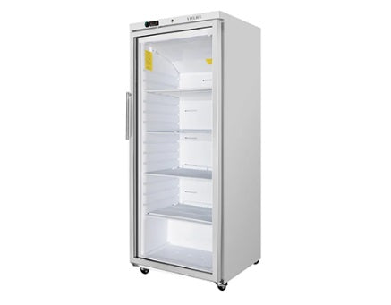 Vitlife Upright Ventilated Freezer - Glass Door - VBF600VGW