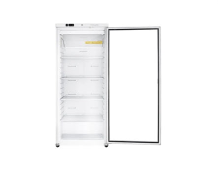 Vitlife Upright Ventilated Chiller - Glass Door - VBR400VGW