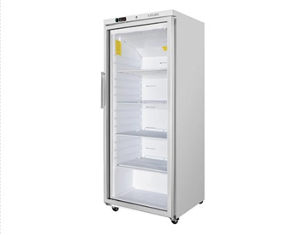 Vitlife Upright Ventilated Chiller - Glass Door - VBR400VGW