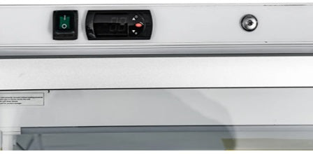Vitlife Upright Ventilated Chiller - Glass Door - VBR400VGW