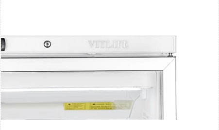 Vitlife Upright Ventilated Chiller - Glass Door - VBR400VGW