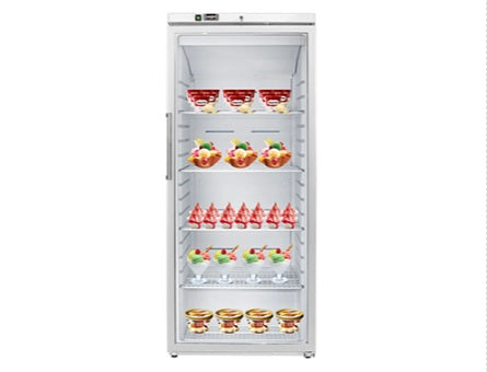 Vitlife Upright Ventilated Chiller - Glass Door - VBR400VGW