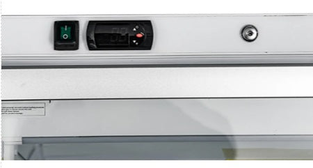 Vitlife Upright Ventilated Chiller - Glass Door - VBR600VGW