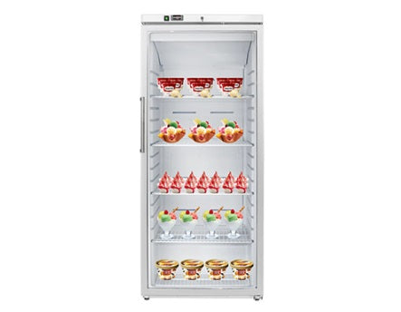 Vitlife Upright Ventilated Chiller - Glass Door - VBR600VGW