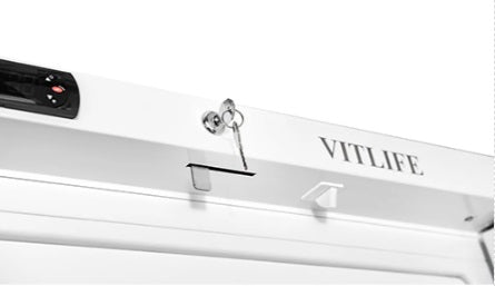 Vitlife Upright Ventilated Chiller - Solid Door - VBR600VW
