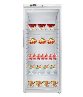 Vitlife Upright Ventilated Chiller - Solid Door - VBR600VW