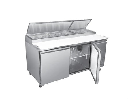 Vitlife Two Door Pizza Prep Table - VPP67