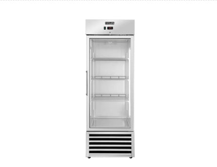 Vitife Bottom Mounted Glass Door freezer - VRB27FG