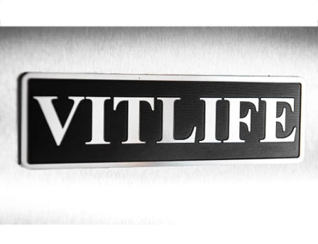 Vitife Bottom Mounted Glass Door freezer - VRB27FG
