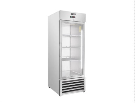 Vitlife Bottom Mounted Glass Door Refrigerator - VRB27RG