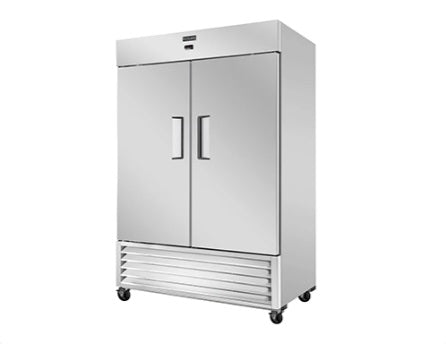 Vitlife Bottom Mounted Solid Double Door Freezer - VRB54F