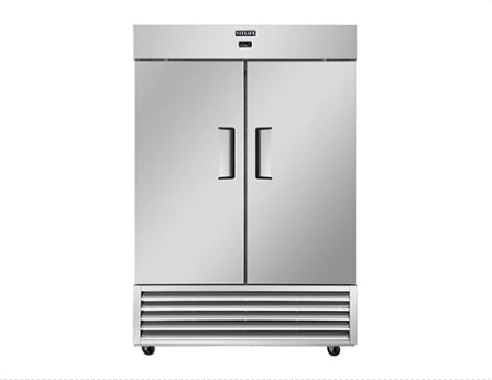 Vitlife Bottom Mounted Solid Double Door Refrigerator - VRB54R