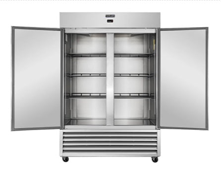 Vitlife Bottom Mounted Solid Double Door Refrigerator - VRB54R