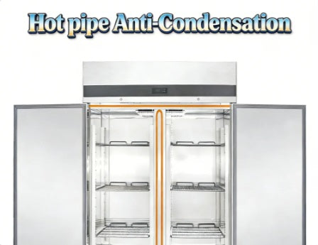 Vitlife Bottom Mounted Solid Double Door Refrigerator - VRB54R