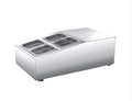 Vitlife Refrigerated Topping Unit - Four GN 1/6 Pans - VRTR4