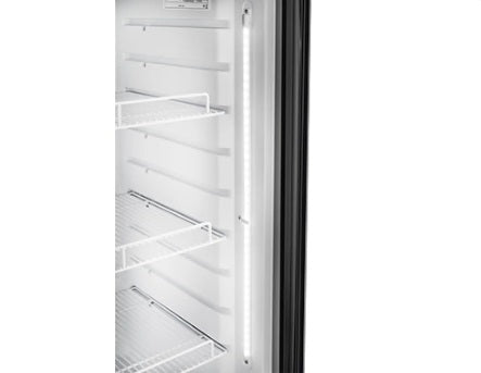 Vitlife Merchandising Swing Glass Door Refrigerator with Canopy - One Door - VSC188VCW