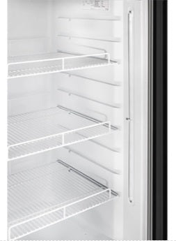 Vitlife Merchandising Swing Glass Door Refrigerator with Canopy - One Door - VSC288VCW