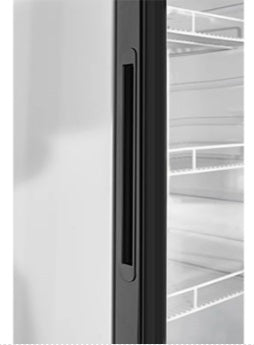 Vitlife Merchandising Swing Glass Door Refrigerator with Canopy - One Door - VSC388VCW