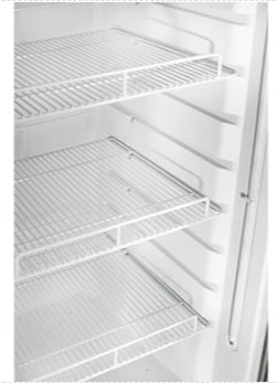 Vitlife Merchandising Swing Glass Door Refrigerator with Canopy - One Door - VSC388VCW