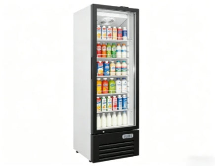 Vitlife Merchandising Swing Glass Door Refrigerator - One Door - VSC398VTW