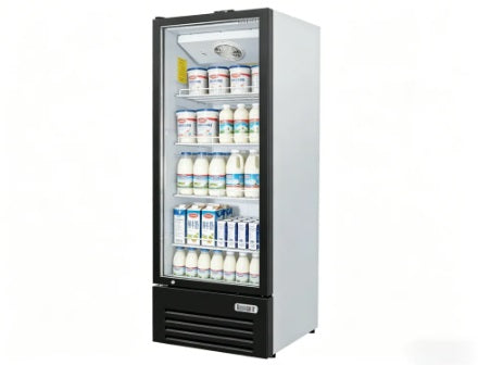 Vitlife Merchandising Swing Glass Door Refrigerator - One Door - VSC398VTW
