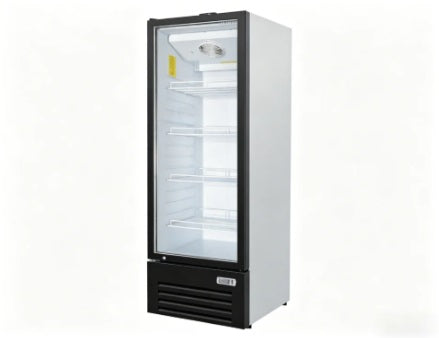 Vitlife Merchandising Swing Glass Door Refrigerator - One Door - VSC398VTW
