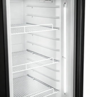 Vitlife Merchandising Swing Glass Door Refrigerator - One Door - VSC398VTW