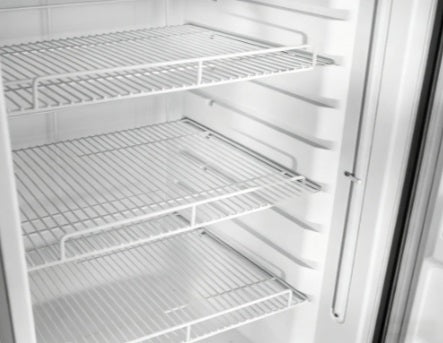 Vitlife Merchandising Swing Glass Door Refrigerator with Canopy - One Door - VSC488VCW