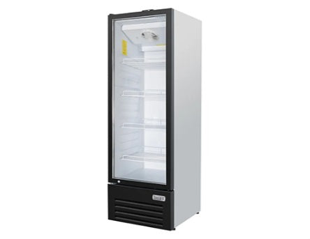 Vitlife Merchandising Swing Glass Door Refrigerator - One Door - VSC498VTW