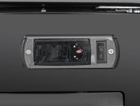Vitlife Merchandising Swing Glass Door Refrigerator with Canopy - Double Doors - VSC788VCW