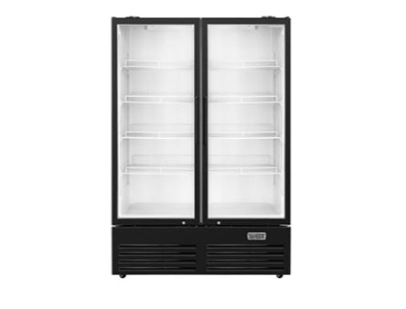 Vitlife Merchandising Swing Glass Door Refrigerator - Double Doors - VSC798VTW