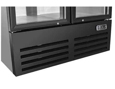 Vitlife Merchandising Swing Glass Door Refrigerator - Double Doors - VSC798VTW