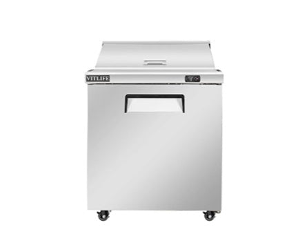 Vitlife Sandwich/Salad Prep Table - One Door Standard Top - VSP29