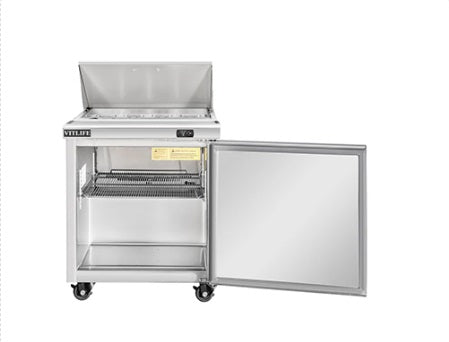 Vitlife Sandwich/Salad Prep Table - One Door Standard Top - VSP29