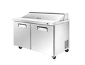 Vitlife Sandwich/Salad Prep Table - Two Door Standard Top - VSP48