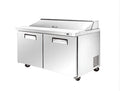 Vitlife Sandwich/Salad Prep Table - Two Door Mega Top - VSP60M