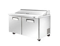 Vitlife Sandwich/Salad Prep Table - Two Door Standard Top - VSP60
