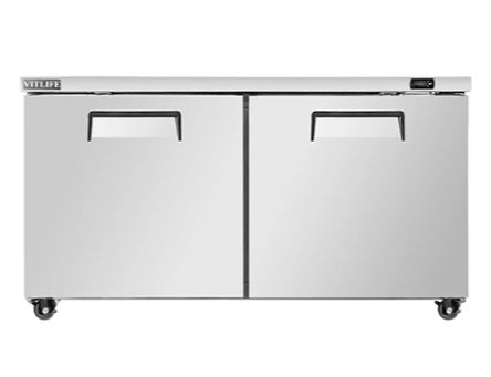 Vitlife Under Counter Freezer - Double Doors - VUC48F