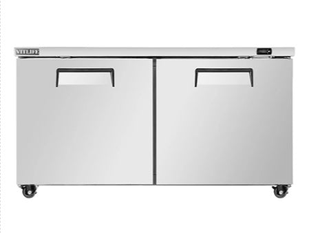 Vitlife Under Counter Freezer - Double Doors - VUC48F