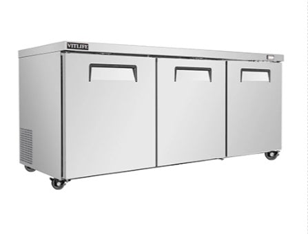 Vitlife Under Counter Freezer - Three doors - VUC72F